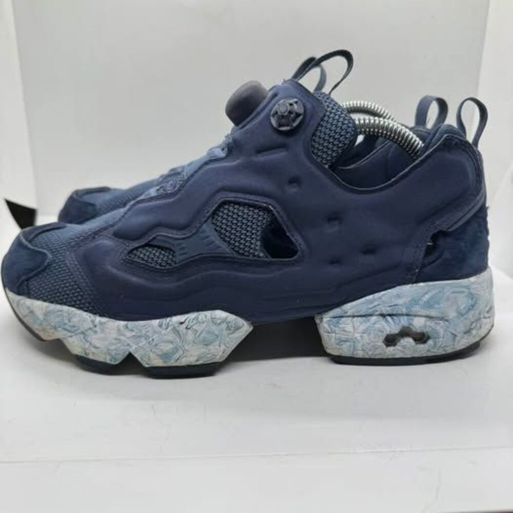 Reebok Instapump Fury Mens 8.5 blue shoes sneakers